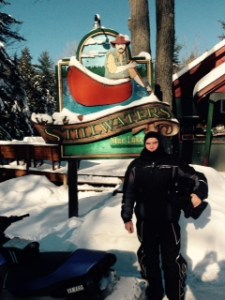 Chuck Perdom outside of Stillwaters.