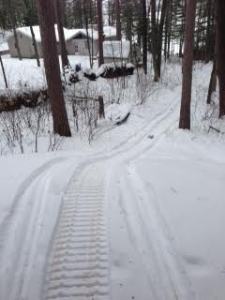 First shot out of the garage....