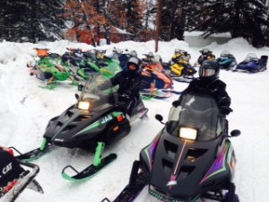 Headed back on the trail